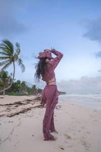 TULUM LION PANTS HS23