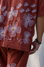 TULUM CLASSIC "MAYAN SUNFLOWER" SET TABACO