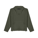 TULUM HOODIE GREEN SS25