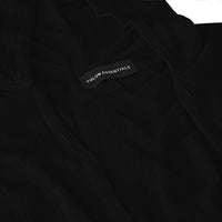 TULUM PONCHOS BLACK SS25
