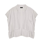 TULUM PONCHOS WHITE SS25