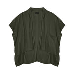TULUM PONCHOS GREEN SS25