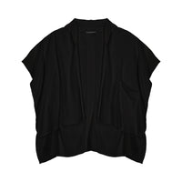 TULUM PONCHOS BLACK SS25