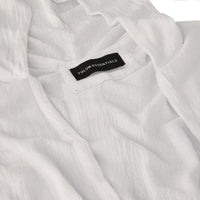 TULUM PONCHOS WHITE SS25
