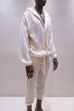 TULUM BUTTON UP HOODIE * CRUDO
