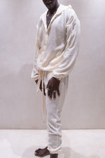 TULUM BUTTON UP HOODIE * CRUDO