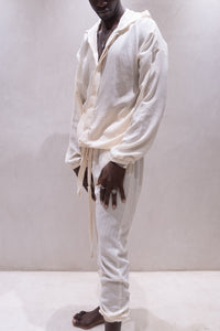 TULUM BUTTON UP HOODIE * CRUDO