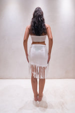TULUM TOP & SKIRT WHITE