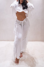 TULUM MINI HOODIE WHITE