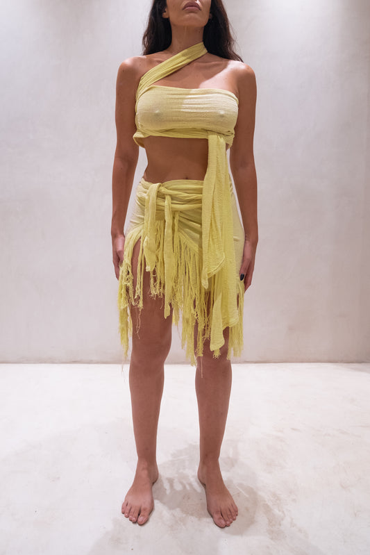 TULUM ICONIC SET TENNIS YELLOW