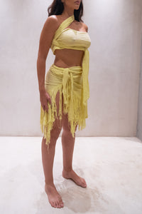 TULUM ICONIC SET TENNIS YELLOW