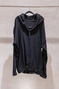 TULUM  TRACKSUITE MUSLIN BLACK HOODIE