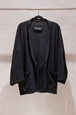 TULUM KIMONO LINO BLACK