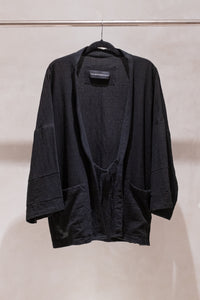 TULUM KIMONO LINO BLACK