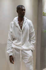 TULUM  TRACKSUITE MUSLIN WHITE HOODIE