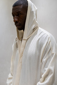 TULUM BUTTON UP HOODIE * CRUDO